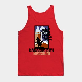 Kansas City Skyline T-Shirt Tank Top
